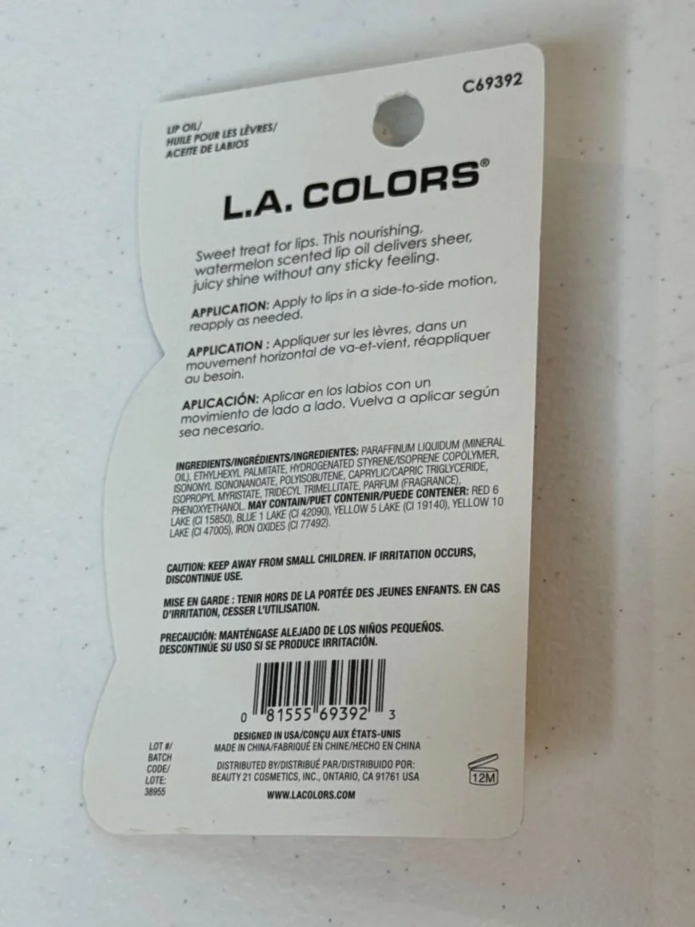 L.A. Colors colors watermelon